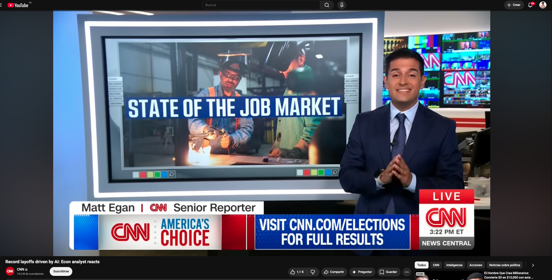 CNN — Record layoffs driven by AI